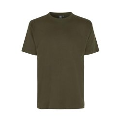 1b-SAK-ID-T-TIME� T-shirt herre-0510 fv. Olive