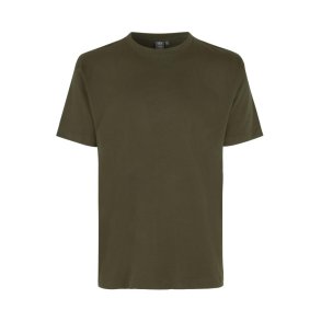 1b-SAK-ID-T-TIME� T-shirt herre-0510 fv. Olive