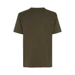 1b-SAK-ID-T-TIME� T-shirt herre-0510 fv. Olive