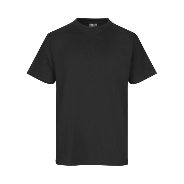 1a-SAK-ID-T-TIME T-shirt herre-0510 fv. Sort
