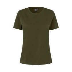 1b-SAK-ID-T-TIME� T-shirt | dame-0511 fv. Olive
