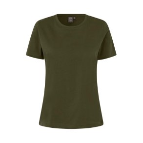 1b-SAK-ID-T-TIME� T-shirt | dame-0511 fv. Olive