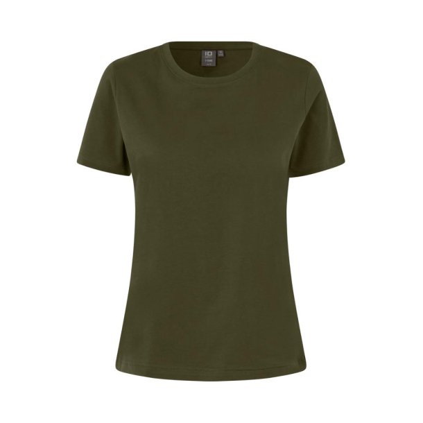 1b-SAK-ID-T-TIME T-shirt | dame-0511 fv. Olive