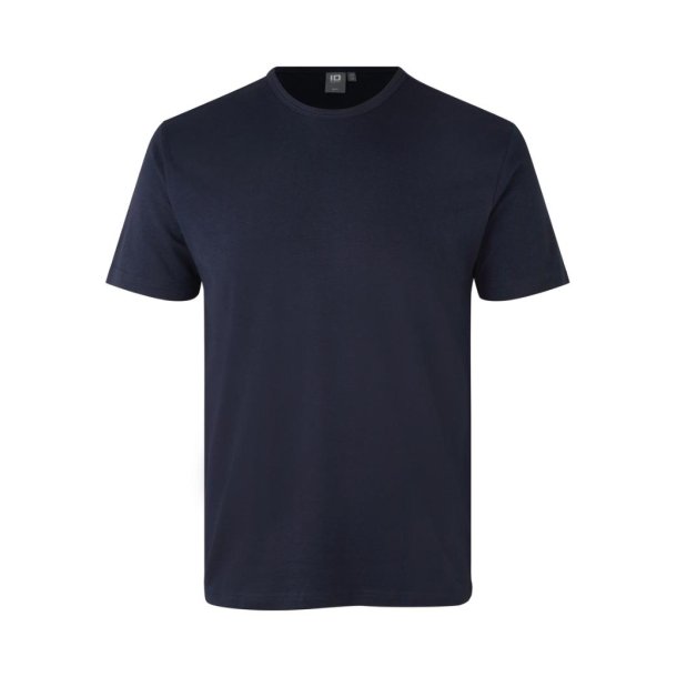 1c-DBK-ID-Interlock T-shirt-0517 fv. Navy