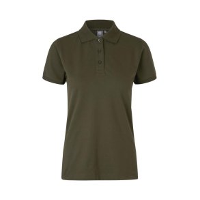 2b-SAK-ID-Poloshirt | stretch | dame-0527 fv. Olive