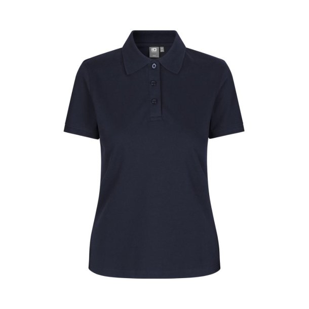 2c-DBK-ID-Poloshirt stretch dame-0527 fv. Navy