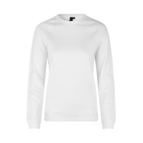 4a-ID-CORE sweatshirt | dame-0616 fv. Hvid