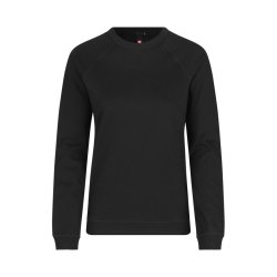 4b-ID-CORE sweatshirt | dame-0616 fv. Sort