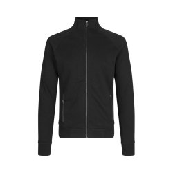 4e-FREE-Sweat cardigan | zip Herre-0628 fv. Sort