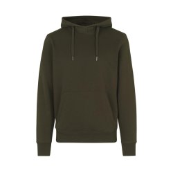 4e-SAK-ID-CORE hoodie herre-0636 fv. Olive