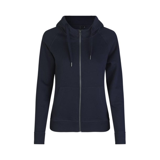 4b-NSK-ID-CORE hoodie | zip Dame-0639 fv. Navy