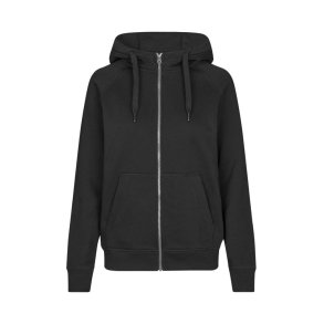 4b-GES-ID-CORE hoodie | zip Dame-0639 fv. Sort