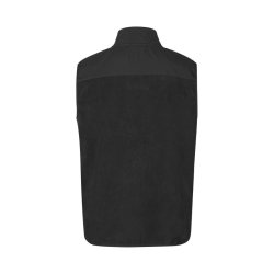 6a-ID-Bonded fleecevest Herre-0746 fv. Sort