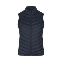6a-SUHR-NewWave-ID-Bodywarmer | stretch | dame-0893 fv. Navy