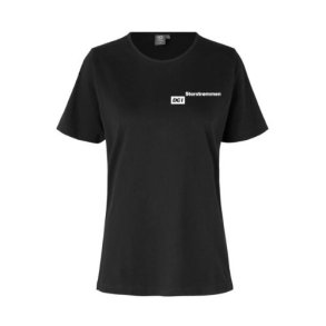 1b-DGIP- ID Dame T-shirt 0511-sort