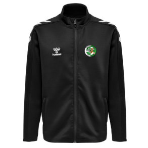 4b-NBU-Hummel Brn HMLCORE XK Poly zip sweat 212652-2042