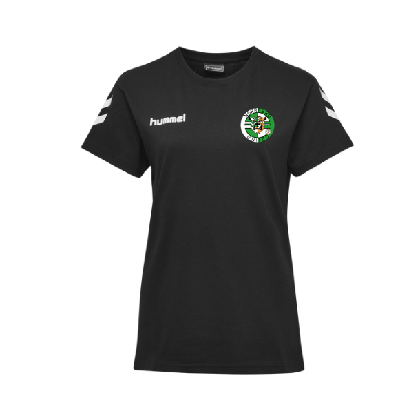 1f-NBU-Hummel Dame GO cotton t-shirt s/s 203440-2001