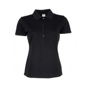 2a-TeeJays -  Luxury Stretch Polo Women 145, Black