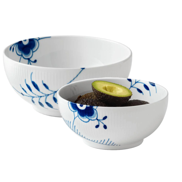 ROYAL COPENHAGEN Bl� Mega Riflet Sk�les�t 1016894 +1017354