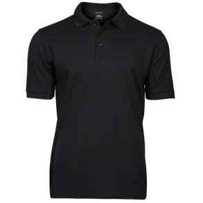 2a- TeeJays - Luxury stretch polo Men, Black 1405