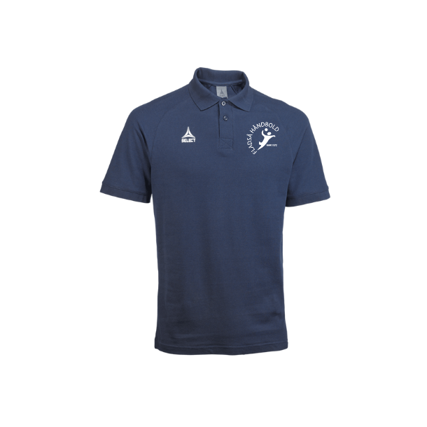 2c-FLH-Select-Oxford Polo t-shirt-630090 fv. Navy