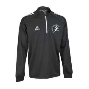 4b-FLH-Select-Trningssweatshirt 1/2 lynls Voksen-610132 Sort/Hvid