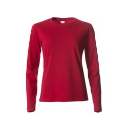 1c-NFR-NewWave - Dame Basic-T-Shirt L/S Clique 029034