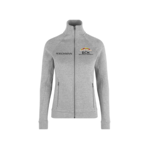 4d-ID-Sweat cardigan | zip | dame-0629 fv. Gr Melange