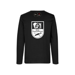 1b-SOB-ID Herre Interlock T-shirt | L/� 0518-Sort