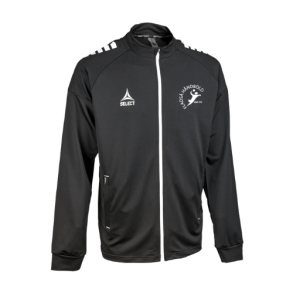 5a-FLH-Select  Jr. Spain Trningsjakke  610135  Sort/Hvid