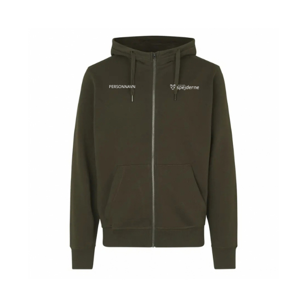 4a-KST-ID-hoodie zip-0638 fv.oliven