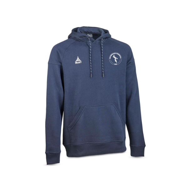 4c-HHB-Select-Oxford hoodie brn-630094 fv. Navy