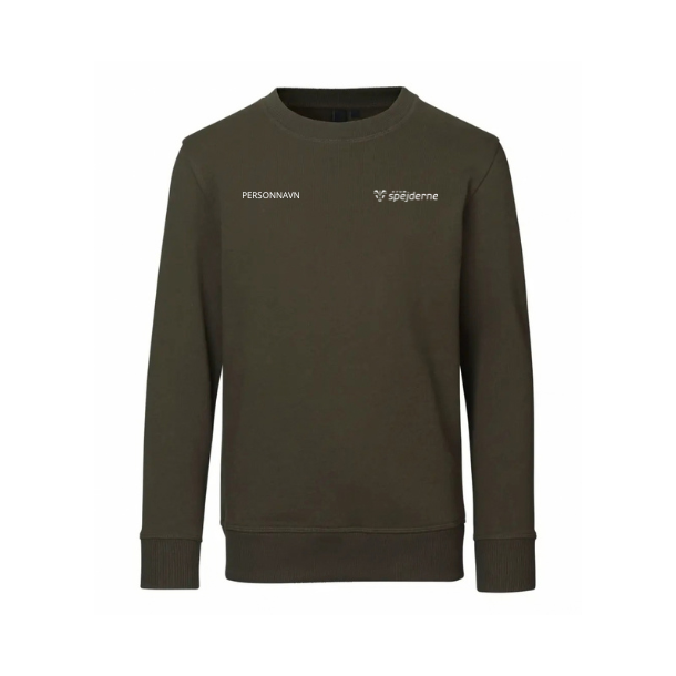 4c-KST-ID-sweatshirt b�rn-40634 fv.oliven