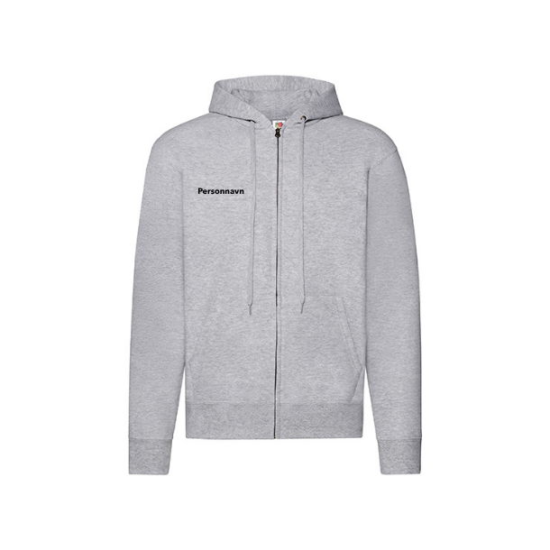 4f-Brderup-L-Shop-Classic zip Hoodie-F401N-Heather Grey