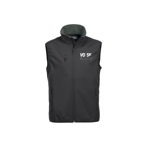 6b-VOSK-Newwave Herre Basic Softshell Vest 0200911-99