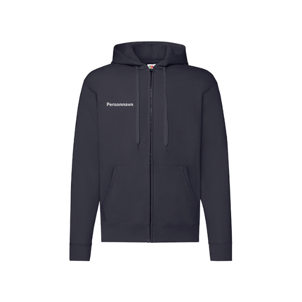4e-Brderup-L-Shop-Classic zip Hoodie-F401N-Deep Navy