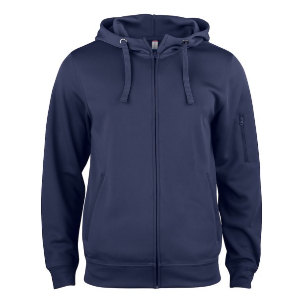 4c-NV NewWave - Herre Basic Active Hoody Full Zip Clique 021014-580