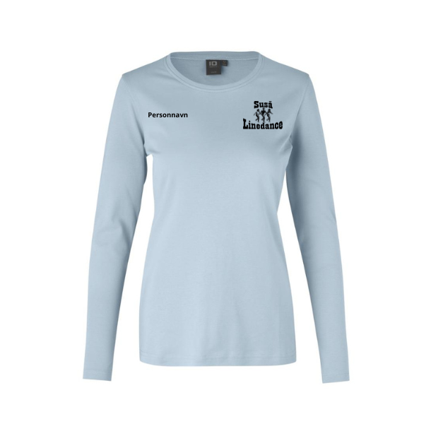 1c-SUL-ID-Interlock T-shirt | l/� | dame-0509 fv.lys bl�