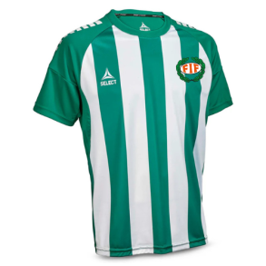 1a-FBF-Select-Spain Kortrmet spillertrje med striber - Brn-600112 fv.grn