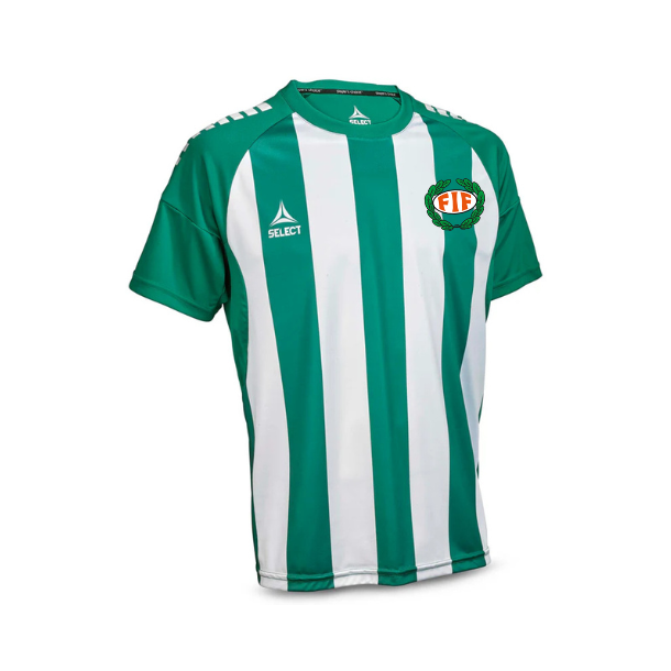 1a-FBF-Select-Spain Kortrmet spillertrje med striber - Brn-600112 fv.grn