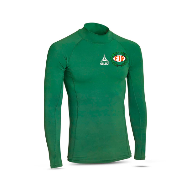 2b-FBF-Select-Baselayer langrmet turtle neck - Brn-660004 fv.grn