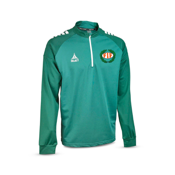 4a-FBF-Select-Spain Trningssweatshirt 1/2 lynls - Brn-610131 fv.grn