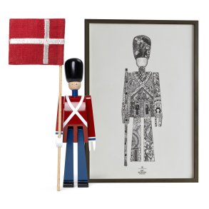 Kay Bojesen MINI FANEBRER & GARDERPLAKAT # 25200:  (39226) (39498)