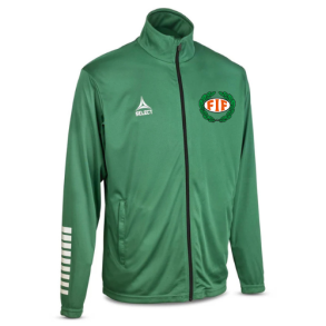 4b-FBF-Select-Pisa zip tr�ningsjakke-610128 fv.gr�n/hvid