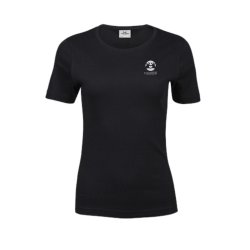 1b-EFS - TeeJays - Interlock T-shirt 580. Sort