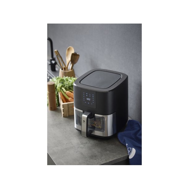 HOLM Airfryer med vindue 9L #33662