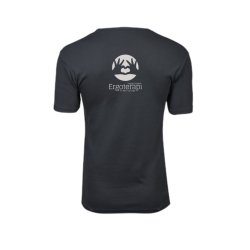 1d-EFS - TeeJays - Interlock T-shirt 520. Dark grey