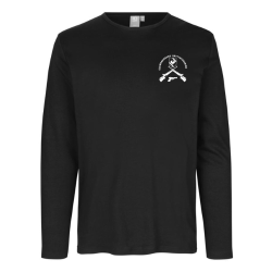 1e-GES-ID-Interlock T-shirt l/�-0518 fv. Sort