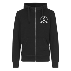 4a-GES-ID-CORE hoodie | zip Herre-0638 fv. Sort