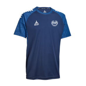 1b-FBH-Select-Spain Kortrmet spillertrje - brn-600104 fv.navy/hvid